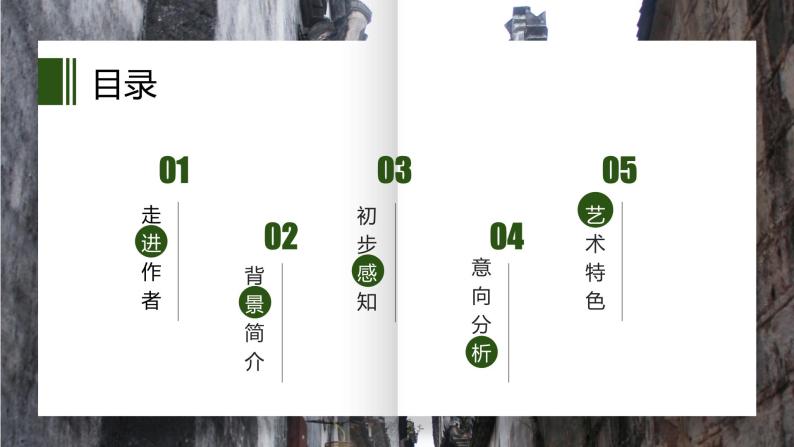 《雨巷》课件（共24张PPT）人教版高中语文必修一第一单元02