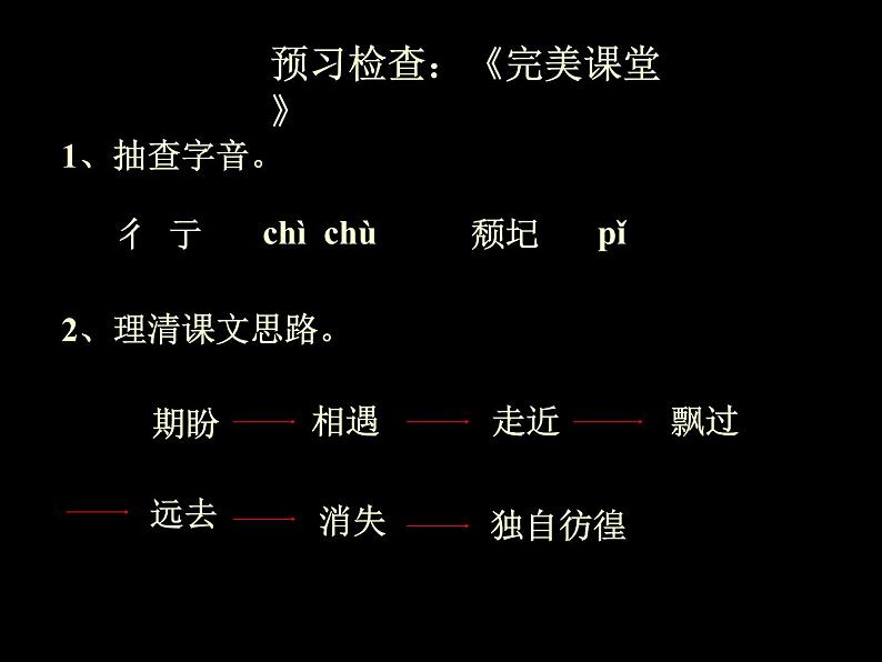 人教版(新课标)必修一第二课《诗二首》之《雨巷》 ppt课件第4页