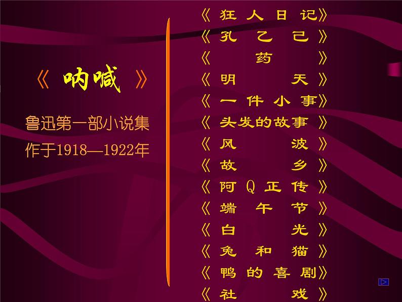 高中语文北师大版必修一3.7《呐喊》自序课件(共44张PPT)第6页