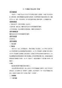 人教統(tǒng)編版選擇性必修 下冊(cè)7.1 一個(gè)消逝了的山村學(xué)案設(shè)計(jì)