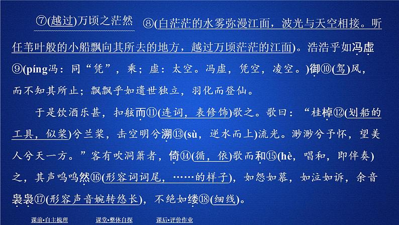 2020-2021学年高中语文部编版必修上册 16.1《赤壁赋》 课件(39张PPT)04