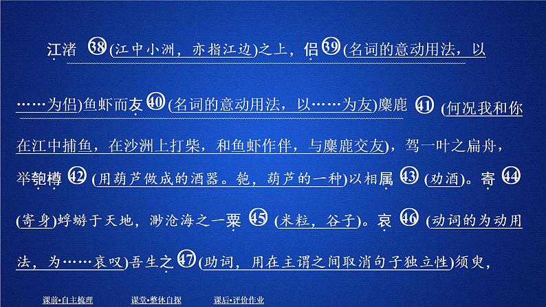 2020-2021学年高中语文部编版必修上册 16.1《赤壁赋》 课件(39张PPT)07