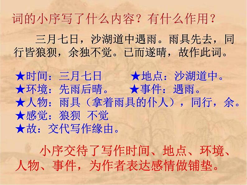 高中语文人教版必修4第二单元5《定风波》课件(15张PPT)07
