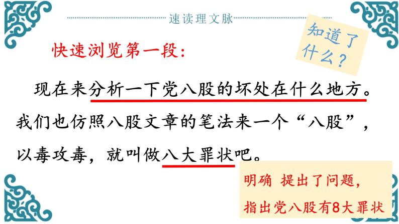 11《反对党八股》课件30张  2021-2022学年高中语文统编版必修上册07