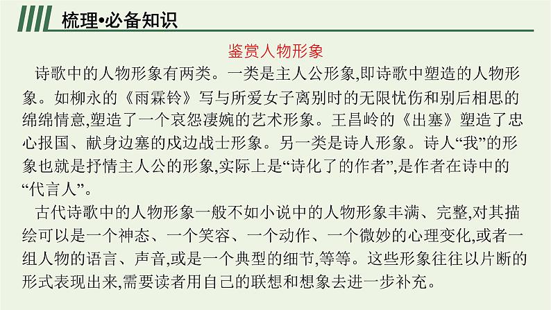 2022届新教材高考语文一轮复习第二部分专题九第二节鉴赏古代诗歌的形象课件新人教版202109262311第4页