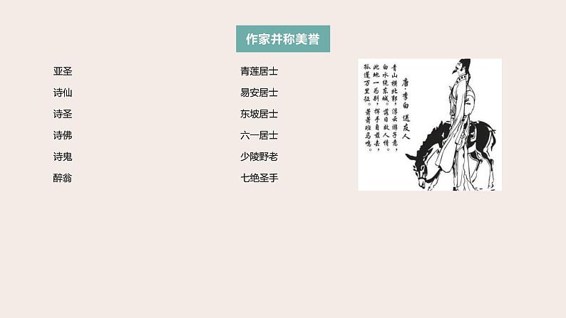 高考语文第一轮总复习课件 第11课:文言文阅读(一)--文学常识与文化知识07