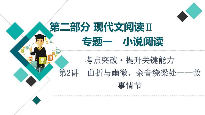 第2部分 专题1 第2讲 曲折与幽微,余音绕梁处——故事情节课件PPT第1页