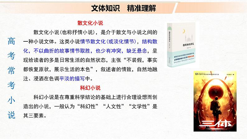 高考语文文学类文本阅读1 小说(整体阅读)(课件)第5页