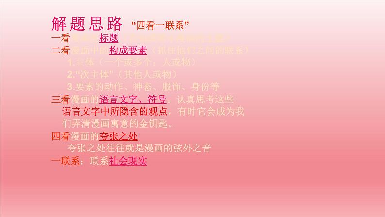 2022届高考语文复习专题:高考图文转换-漫画课件60张第3页