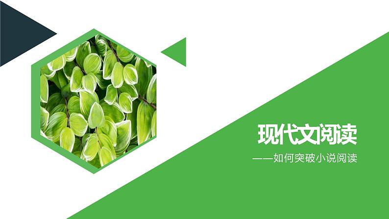 2022届高考专题复习:现代文阅读之如何突破小说阅读课件33张第1页