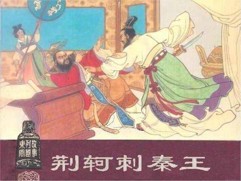 河北省保定市物探中心学校第一分校高一语文课件:《荆轲刺秦王——语法知识》01