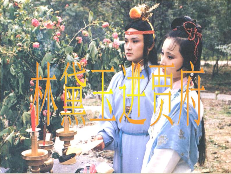 语文:1.1《林黛玉进贾府》课件(新人教版必修3)6第1页
