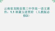 高中语文人教版 (新课标)必修三1 林黛玉进贾府授课课件ppt