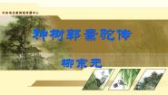 2020-2021学年《中国古代诗歌散文欣赏》第六单元 文无定格 贵在鲜活种树郭橐驼传集体备课课件ppt