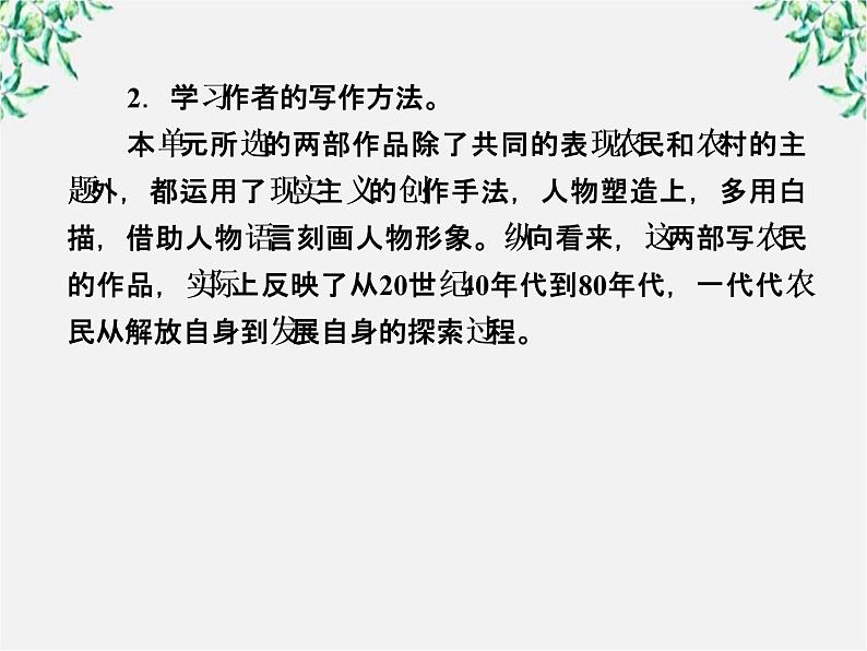 学年高中语文课件:第十三课 小二黑结婚(新人教版选修《中国小说欣赏》)49第7页