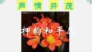 语文第四节 声情并茂--押韵和平仄备课ppt课件