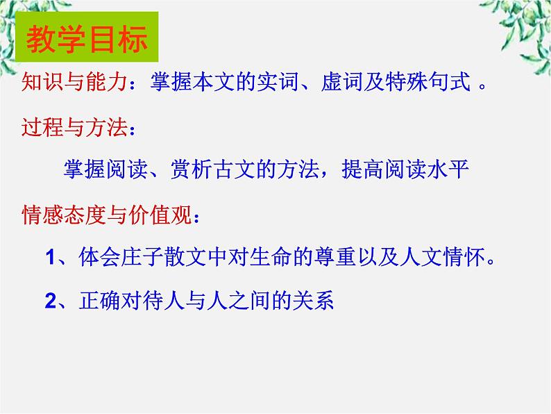 高中语文人教版选修大全:《尊生》ppt课件02