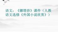 语文《外国小说欣赏》第四单元娜塔莎课文配套课件ppt