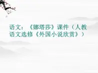 高二语文：《娜塔莎》课件（人教语文选修《外国小说欣赏》）