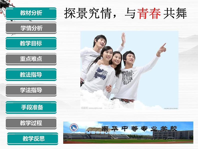 届高一语文同步课件:1.1.1《沁园春·长沙》9(苏教版必修1)60第2页