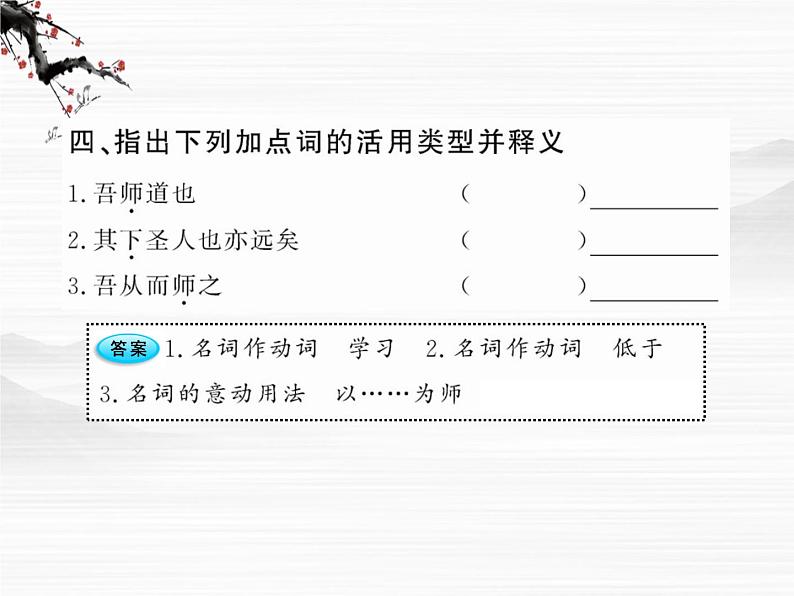 届高一语文同步课件:2.4.2《师说》10(苏教版必修1)491第8页