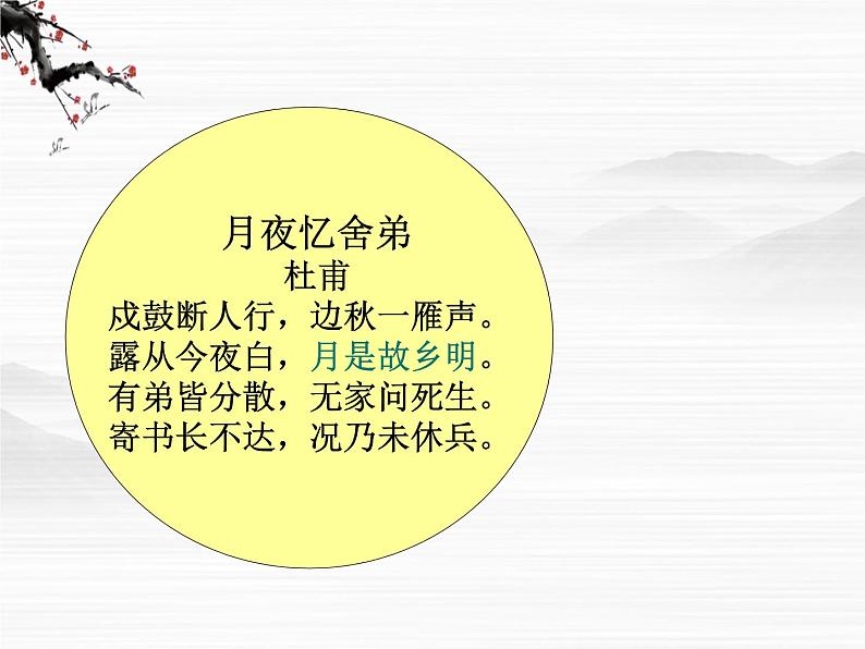 届高一语文同步课件:3.6.1《想北平》5(苏教版必修1)第1页