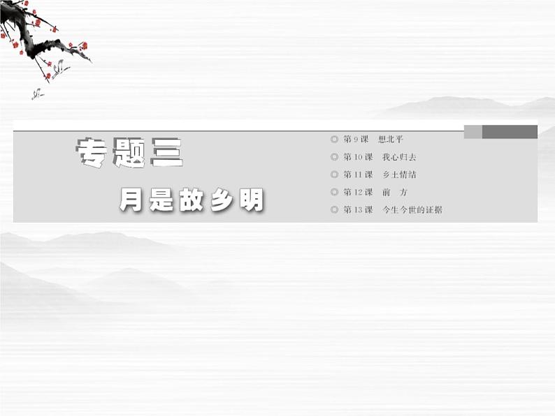 届高一语文配套课件:专题三 第12课 前方(苏教版必修1)855第2页