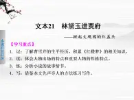 《学案导学设计》高一语文课件：4.7林黛玉进贾府（苏教版必修2）1056