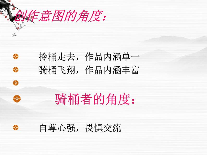 高中语文之《骑桶者》课件6(人教版选修)第6页