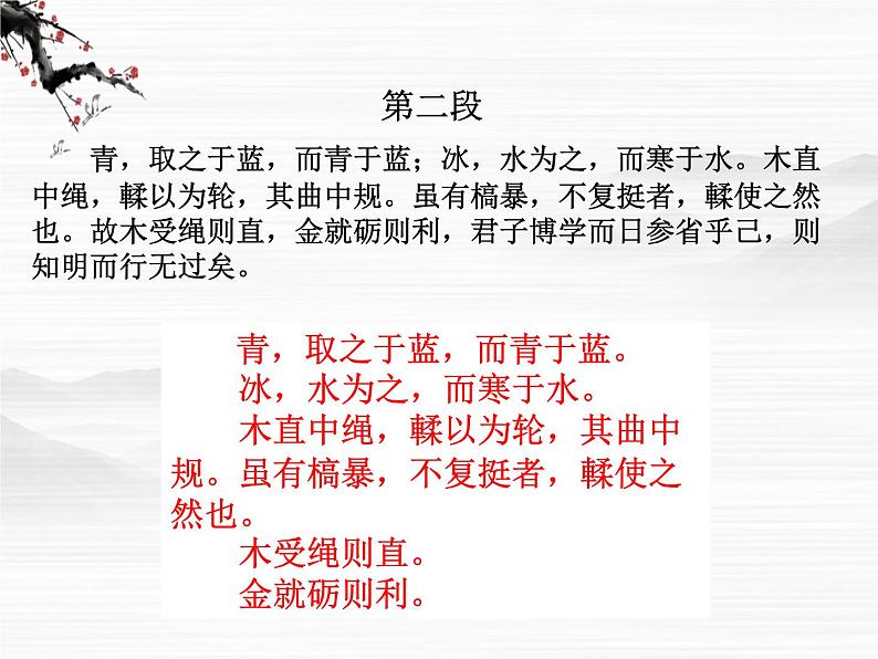 语文:2.1.1《劝学》课件(1)(苏教版08版必修1)第6页