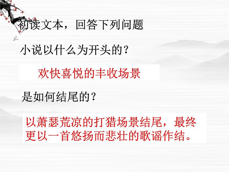 (安徽专用)高中语文:《安东诺夫卡苹果》课件2《人教选修外国小说欣赏》07