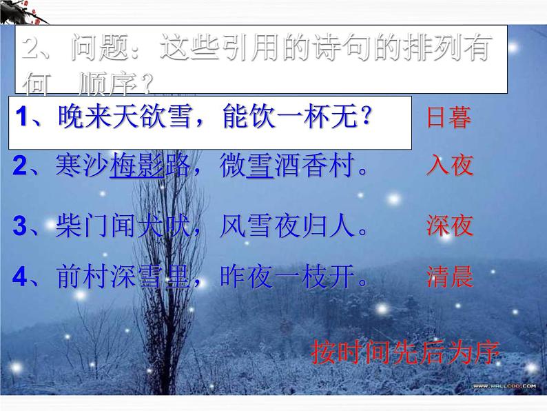 届高一语文同步课件:4.8.1《江南的冬景》2(苏教版必修1)第8页