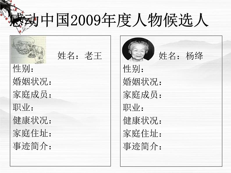 届高一语文同步课件:2.2.2《老王》2(苏教版必修3)05