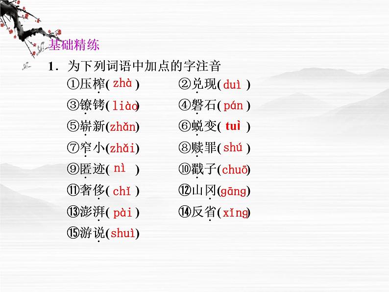 语文:4.4《我有一个梦想》第1课时课件(苏教版必修4)第2页