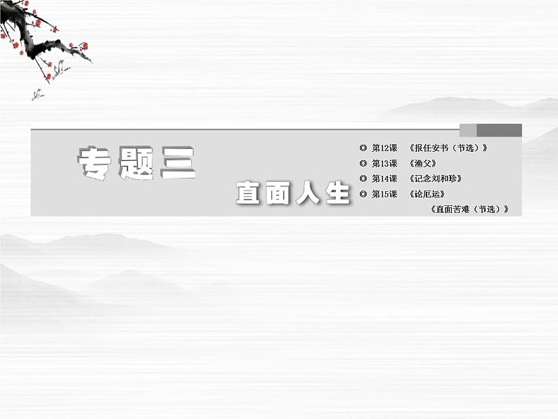 学年高二语文配套课件:专题三 第14课 记念刘和珍君(苏教版必修5)3252第2页