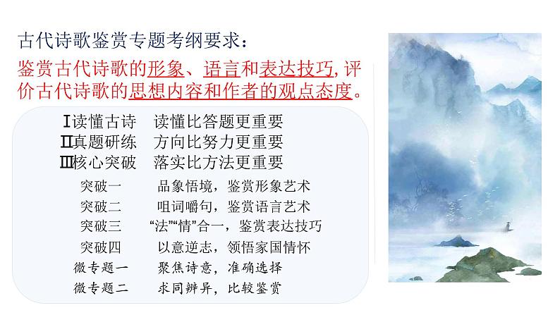 2022届高考语文大一轮复习之读懂古诗课件(28张PPT)02