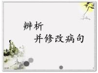 2022届高考专题复习：修改病句（课件57张）