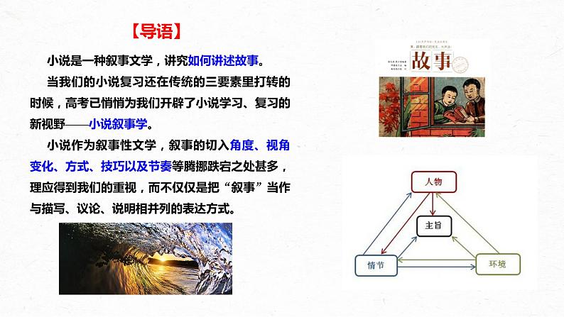 2022届高考专题复习:文学类文本阅读3小说(分析叙事艺术)课件22张01
