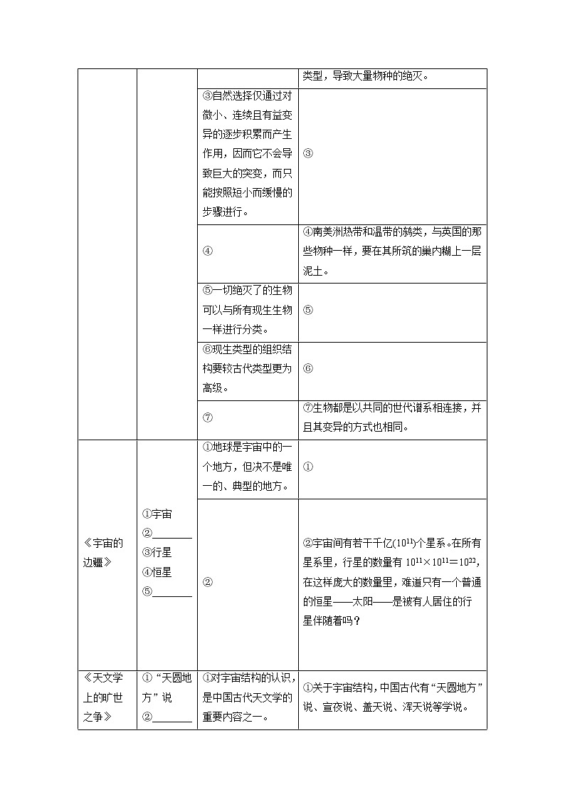 高中语文部编版选择性必修下册第四单元 学段二 单元统整学习 学案(word版含答案)02