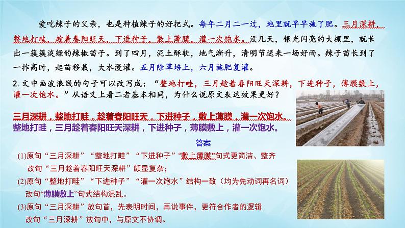 高考语文复习--- 精准辨析修辞,赏析句式效果 (1)课件PPT第8页