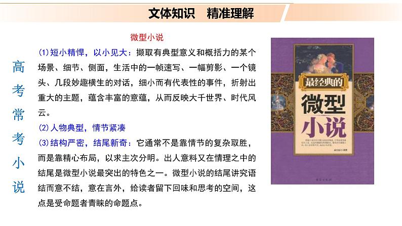 高考语文文学类文本阅读1 小说(整体阅读)(课件)第5页