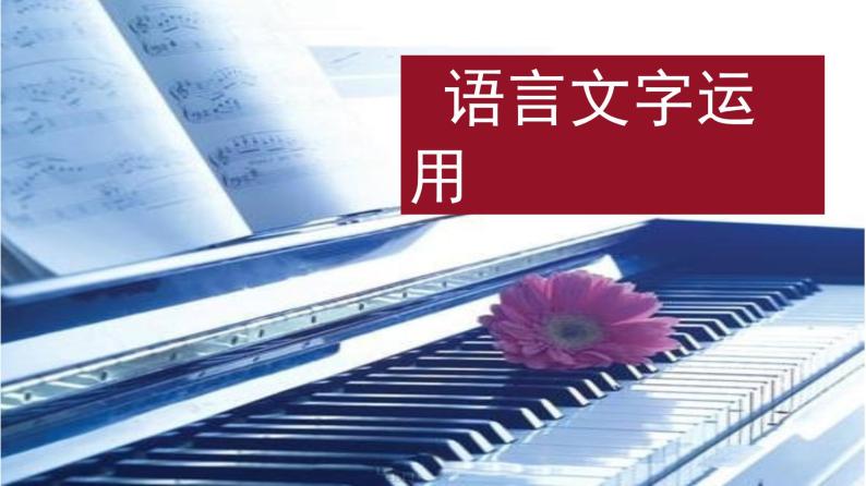 语言文字运用 3-9语言表达简明、得体 课件—2021年高考语文大一轮复习01