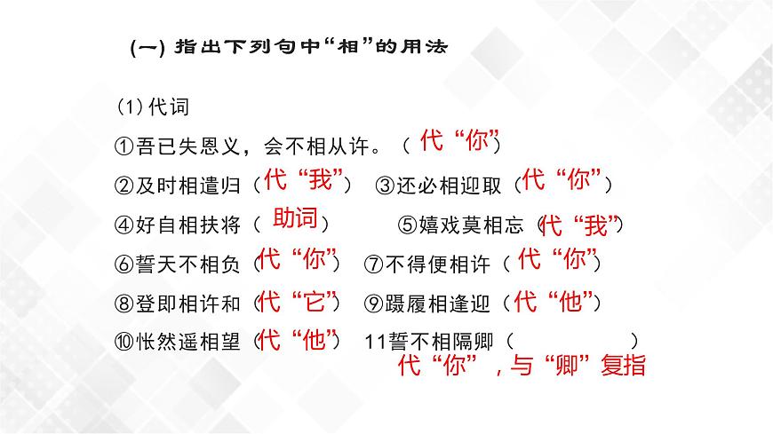 第1單元 2《孔雀東南飛》練習(xí)第6頁