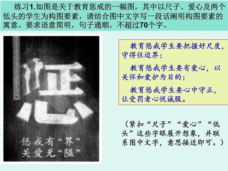 2022届高考专题复习:语言表达22 图片类图文转换 课件22张第8页
