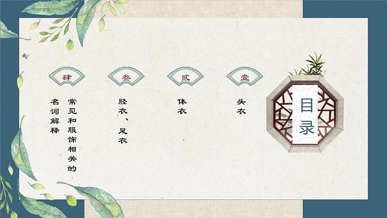 古代文学文化常识:古代服饰课件PPT第2页