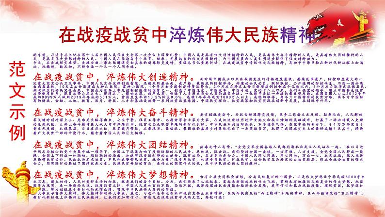 专题04 强筋健骨,清晰文路(作文筋骨句的拟写)(课件)-2022年高考语文热点切入作文训练之素材推荐+命题示范第2页