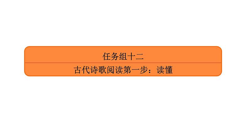 高考语文复习----古代诗歌阅读第一步:读懂课件PPT第1页