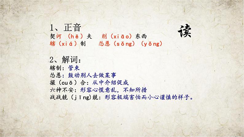人教部编版高中语文必修下册13.2装在套子里的人 课件第5页