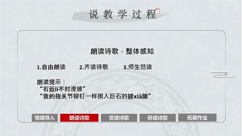 2.3《峨日朵雪峰之侧》说课课件18张2021-2022学年统编版高中语文必修上册第8页