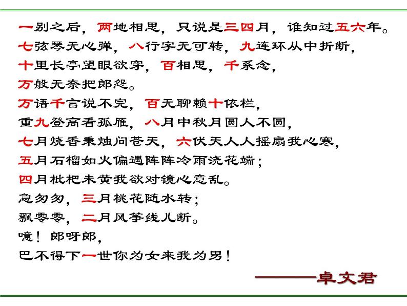 人教版高中语文必修2---2-7《涉江采芙蓉》 精品课件第3页